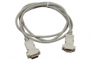 RS-232 Cable, DB-9 Male-Female Connectors, 1,5 m