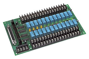 24-channel relay Output Board (12V) Include : CA-3710 (37-pin D-sub Cable 1m)