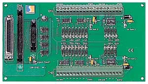 24-channel OPTO-22 compatible Open-collector output Board, Include CA-5015 (50-pin Flat Cable 1.5m), 24x DI