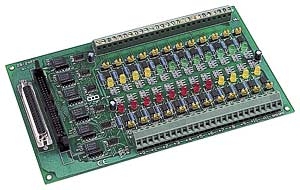 24-channel OPTO-Isolated Input Board, Opto-22 Compatible, DB37 Connector, 24x DI