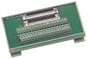 Terminal zaciskowy I/O z 37-pinowym złączem D-Sub z możliwością montowania na szynie DIN, zawiera CA-3710 (37-pinowy kabel D-sub o długości 1m)