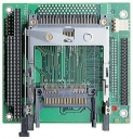 PC/104 IDE/ATA Carrier Module One Slot Compact Flash and One Slot PCMCIA Types I, II & III, peripheral module
