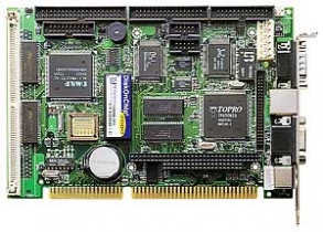 ISA 386SX 40MHz ALI M6117D Chipset CPU Card 4Mb DRAM , TP65018IQ CRT/LCD VGA, Realtek 8019AS 10Base-T LAN, GPIO