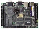 Embedded 3.5'' 386SX-40MHz CPU Module with 4MB RAM, DiskOnChip Socket, VGA CRT/LCD, LAN, 2xRS232, SBC