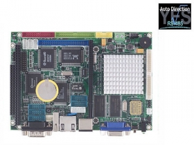 Embedded 3.5'' Vortex86 166MHz SoC CPU Module with 128MB RAM, VGA CRT/LCD, Realtek 8100 Ethernet 10/100, Audio AC'97, 6xCOM, CompactFlash Socket Type I/II, SBC
