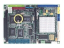 Embedded 3.5'' Vortex86 166MHz SoC CPU Module with 128MB RAM, VGA CRT/LCD, 2xRealtek 8100 Ethernet 10/100, Audio AC'97, 6xCOM, CompactFlash Socket Type I/II, SBC