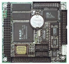 PC/104 386SX 40MHz CPU Module with 4Mb RAM, DiskOnChip Socket, board, SBC