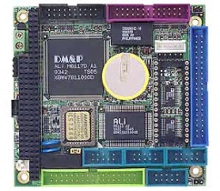 PC/104 386SX 40 MHz CPU Module with 8Mb RAM, 4xCOM, GPIO, board, SBC