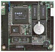 PC/104 386SX 40MHz CPU Module with 8Mb RAM, TOPRO TP6508 CRT/LCD VGA, board, SBC
