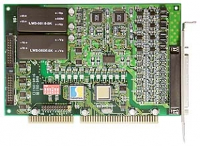 ISA 8 Analog Outputs with Voltage and Current Range, 14 bit DAC, 16DI, 16DO Board, Cable Socket CA-4002x1, ISA Card, extension board, data acquisition