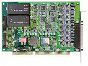 ISA 16 Analog Outputs with Voltage and Current Range, 14 bit DAC, 16DI, 16DO Board, Cable Socket CA-4002x1, ISA Card, extension board, data acquisition