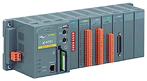 PC Intel Strong ARM 206MHz Industrial Controller, 32Mb Flash, 64Mb SRAM, 1x RS232, 1x RS485, Ethernet, 1x USB, Linux, 7x Expansion Slots, WT-25+75