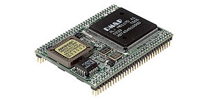 SOC Module 386SX-40MHz CPU with RAM 4MB, EPROM ROM BIOS, 2xTTL, IDE, Parallel, GPIO, Mity processor module, board, embedded