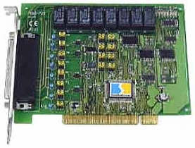 PCI card Isolated/Non-Isolated 8 Channel Input and 8 Channel Read Back Relay Output Board, Cable Socket CA-4002x1, isolated input, digital in, extension board, data acquisition