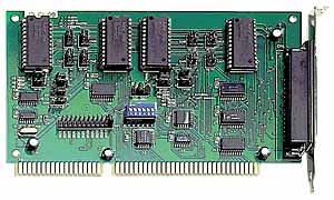 ISA card 10 Channel Timer/Counter Board and 8 Digital Outputs, extension board, data acquisition