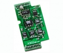 1-Channel Analog Input & 1-Channel Analog Output Board, for I-7188XC, extension board, PLC