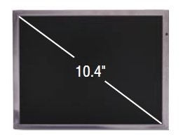 Ekran LCD 10.4", 800x600 SVGA, 18bit LVDS, 3.3 V / 8.3 W