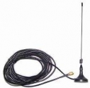 GSM Antenna, frequency 824-960MHz/1710-1910MHz/1920-2170MHz, 3. 5dBi, vertical polarization, NPE