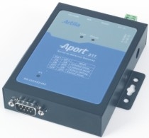 Single-port Serial-to-Ethernet Gateway with virtual COM support, RS-422, RS-485