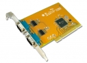 2-port RS-232 Universal PCI Serial converter, communication card