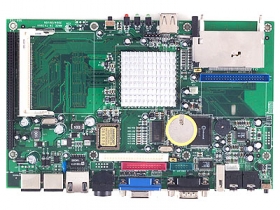 3.5'' Vortex86-200MHz CPU Module - 128MB SDRAM, VGA CRT/LCD, Compact Flash, LAN, 2xRS232, 3xUSB, SBC