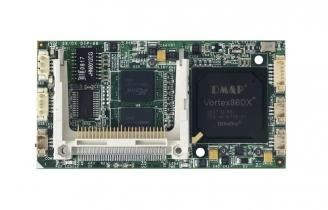 Processor module, ICOP miProcessor series, CPU Vortex86DX- 800MHz, 256MB RAM, 2x LAN, 2x GPIO, Compact Flash, 24x PWM, board, embedded, embedded