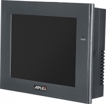 8" wyświetlacz przemysłowy z zamkniętym ekranem dotykowym (plastikowa ramka), Interfejs RS-232