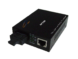 Niezarzdzalny konwerter wiatowodowy jednomodowy na Ethernet, 100Base-TX, 100Base-FX, Full/Half duplex,transmisja 25Km