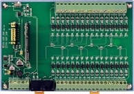 32-channel FRNet Relay Output Module, DIN-rail mounting