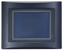Compact Fanless Touch Panel Computer, 5.7" QVGA TFT, CPU AMD 500MHz, 1x CF, 1x RS-232, 1x RS-232/422/485, 2x USB, 1x 100base-TX, audio, 1x MiniPCI, 1x PC-104