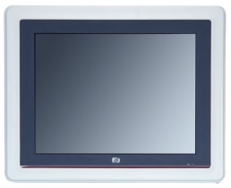 Dotykowy panel PC, 12.1" XGA/SVGA TFT LCD, Intel Atom 1.6GHz, 1x CF, 1x 2.5" SATA HDD, 1x RS-232, 1x RS-232/422/485, 4x USB, 1x 1000base-TX, 1x VGA, 1x PCIe, audio, bezwentylatorowy