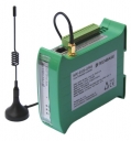 Modbus protocol support, built in GSM/GPRS modem,, 2xDO, 2 x relay outputs, Industrial computer, Linux ARM9 32-bit RISC 180MHz 200MIPS CPU. 2x RS232, 1x RS485, 8x DI, Ethernet 10/100BaseT, SD/MMC, fanless, SNMP, BOX, Modbus, programmable, device server, router, telemetry module, DO, flash, www, usb, zigbee