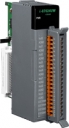4-Channel Analog Output Module, 16-bit DAC, Isolation, RS-485, extension module, PLC, DCON