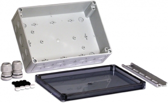 IP66 Industrial Enclosure, 254 x 180 x 90 mm, other accessory, PLC