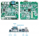 Intel Ultra Low Power Atom Processor based Nano-ITX Board with dual display, 1.1GHz, Gigabit Ethernet, Audio, USB and SATA, SBC
