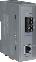 Przemysowy konwerter Ethernet 10/100 Base-T na wiatowd 100 Base-FX, zcze SC, jednomodowy