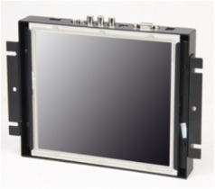 Metal frame touch monitor, 8" LCD, LED, 800x600, 250 cd/m2, 500:1, VESA, VGA, AV1, Audio, S-Video, USB