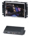 Metal frame touch monitor, 8" LCD, LED, 800x480, 250 cd/m2, 300:1, VESA, VGA, AV1, Audio, S-Video, USB