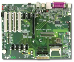 ATX Form Factor Evaluation Carrier Board for processor module; For COM format Express Type II Module with CPU Intel Core 2 Quad / Core 2 Duo 1.6GHz, 1x RS232, sata, 100base-tx, 4x PCI, 16x PCI-E, embedded