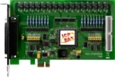 PCI Express card, 8-channel isolated digital input, 8-channel PhotoMos relay output, data acquisition