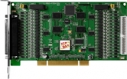 PCI card, 32-ch Optical-Isolated Digital Input and 32-ch Optical-Isolated Open Collector Output Board (Source, PNP), 3.3 V/5 V Universal PCI, 32-bit, 33 MHz, external D/I Power, data acquisition