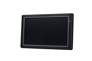 Panel PC, 9" TFT LCD, CPU Vortex86DX 1GHz, 512MB DDR2, 2x USB, Line-Out, LAN, 1x RS-232, CF/MicroSD card reader