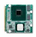Qseven, Intel Embedded Menlow-XL Platform with DDR2 SDRAM, LVDS Display, Gigabit Ethernet, SDVO and SATA, processor module for Intel Atom Z520PT 1.33GHz, cpu module