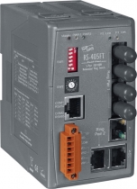 Multi-mode, ST Connector, 3 x 10/100 Base-TX + 2x 100Base-F Fiber Real-time Redundant Ring Switch (RoHS)