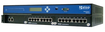 Serwer portw szeregowych, 2 x 10/100Mbps Fast Ethernet ,16 x RS232/485/422
