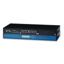 Industrial Serial Device Server, 2x RJ-45, 16x RS-232/422/485, DIN-Rail, 10/100 Mbps Fast Ethernet, wt -20+70, IP-50