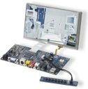 Modu ekranu dotykowego, 7" LCD, LED, 800x480, 300 cd/m2, 500:1, SKD, VGA, AV, Audio, S-Video