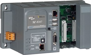 ISaGRAF WinCon embedded Controller, CPU Intel Strong ARM 206MHz, 32Mb Flash, 64Mb SRAM, 2x RS-232, 1x RS-485, 1x RS-232/RS485, 2x 10/100 BaseT, 2x USB, 1x VGA, Compact Flash, Windows CE.NET 4.1, 3x Expansion Slots, ISaGRAF support, WT-25+75, plc