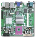 Pyta gwna Mini-ITX na bazie procesora Intel 45nm Core™ 2 Duo / Celeron M z obsug DDR3 SDRAM, HDMI, 2x Gigabit Ethernet, Audio i USB