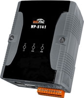 Kontroler ISaGRAF WinPAC, PXA270 520 MHz, SDRAM 128 MB, Flash 64 MB, EEPROM 16 KB, microSD socket, VGA, 2 x RJ-45 10/100 Base-TX, USB, 3 x RS-232/485 , wt -25+75 C